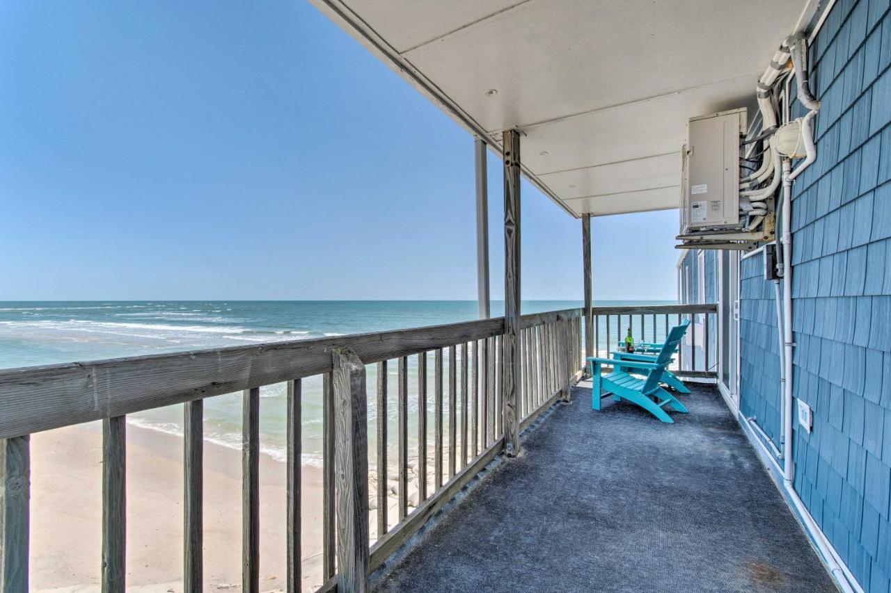 Ferienwohnung Convenient Retreat With Balcony And Ocean Views! North Topsail Beach Exterior foto